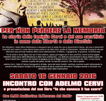 Adelmo Cervi a Reggio Calabria: due giorni di iniziative