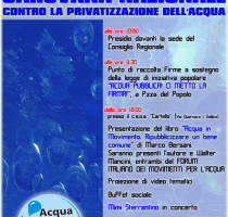 26.06 La carovana per l'acqua a Reggio