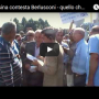 Berlusconi contestato alla Prefettura di Messina